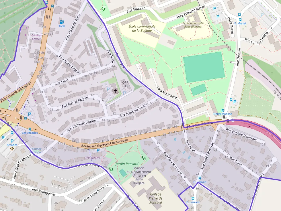 Appartement 86 m² quatre pièces à vendre à Limoges