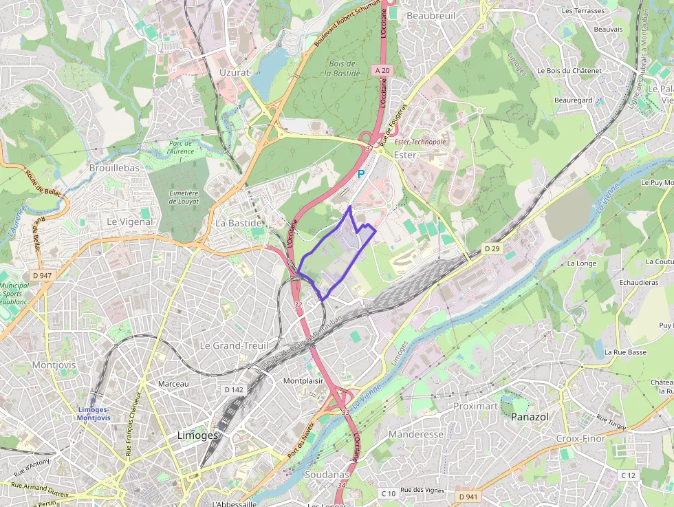 Appartement 57 m² trois pièces à vendre à Limoges