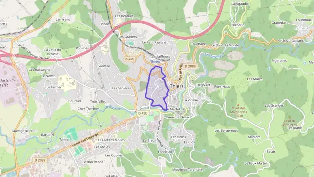 Appartement 70 m² deux pieces à vendre à Thiers