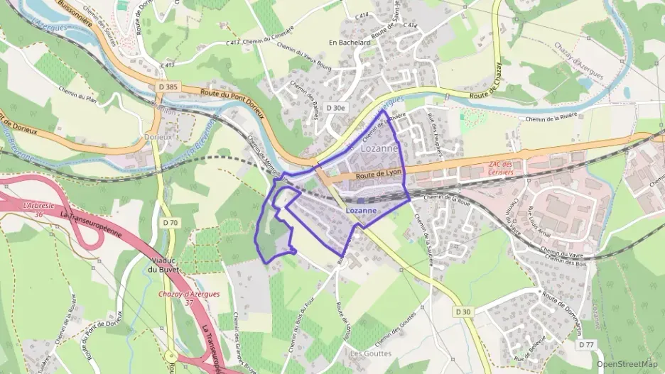 Appartement 70 m² trois pièces à vendre à Lozanne Appartement 70 m² trois pièces à vendre à Lozanne