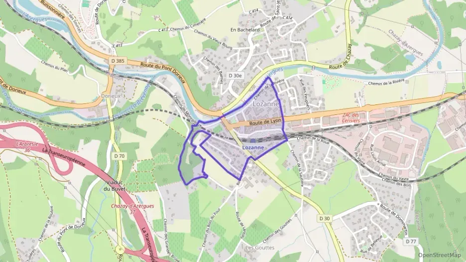 Appartement 56 m² trois pièces à vendre à Lozanne Appartement 56 m² trois pièces à vendre à Lozanne