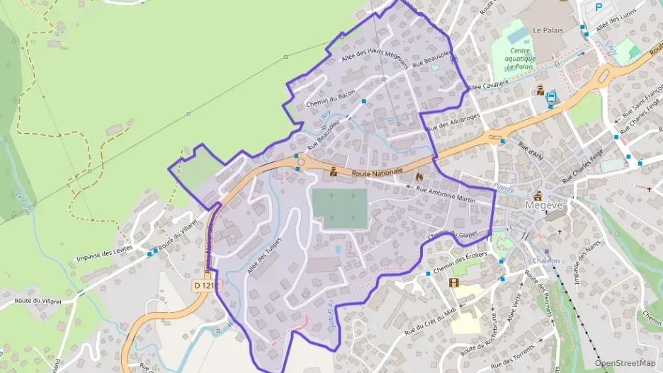 Appartement 61 m² trois pièces à vendre à Megève Appartement 61 m² trois pièces à vendre à Megève