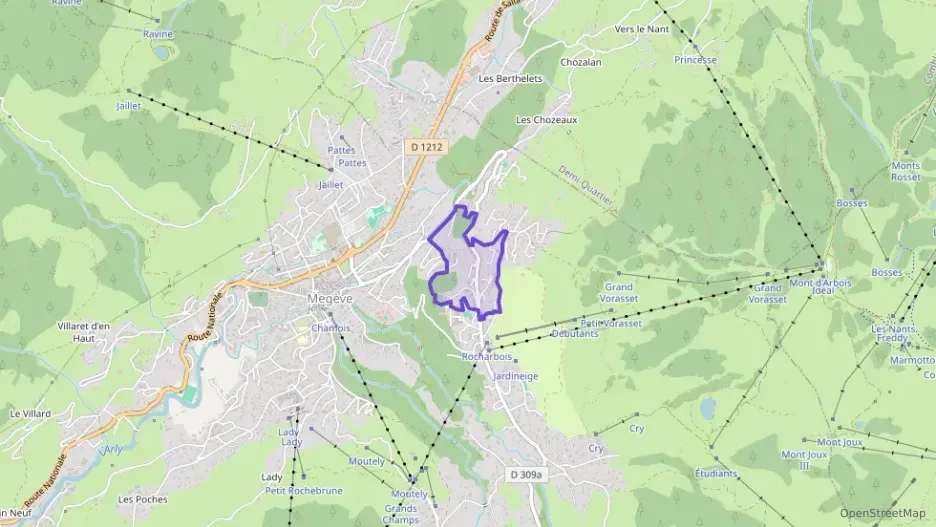 Appartement 90 m² trois pièces à vendre à Megève Appartement 90 m² trois pièces à vendre à Megève