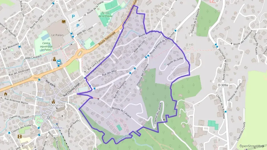 Appartement 75 m² trois pièces à vendre à Megève