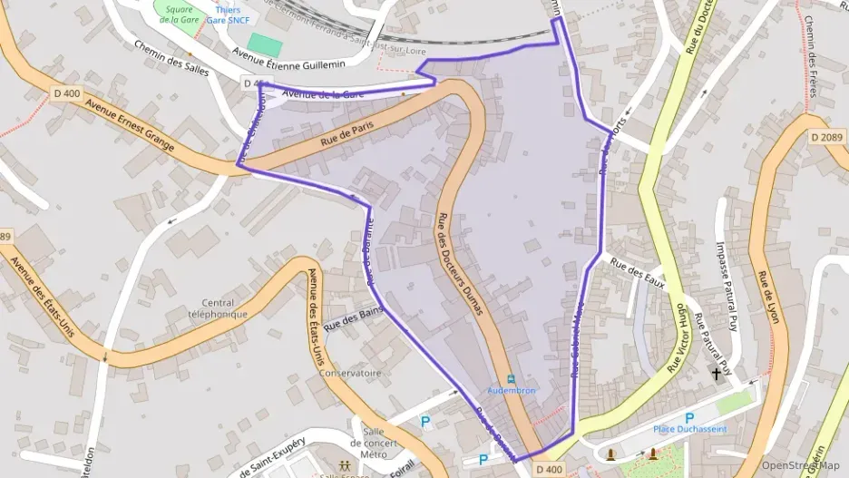 Appartement 45 m² deux pieces à vendre à Thiers Appartement 45 m² deux pieces à vendre à Thiers