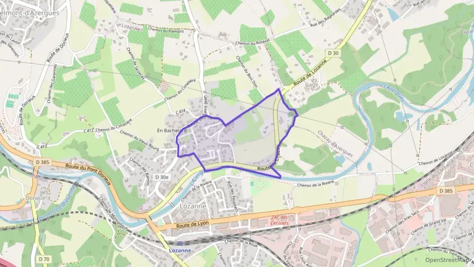 Appartement 68 m² trois pièces à vendre à Lozanne Appartement 68 m² trois pièces à vendre à Lozanne