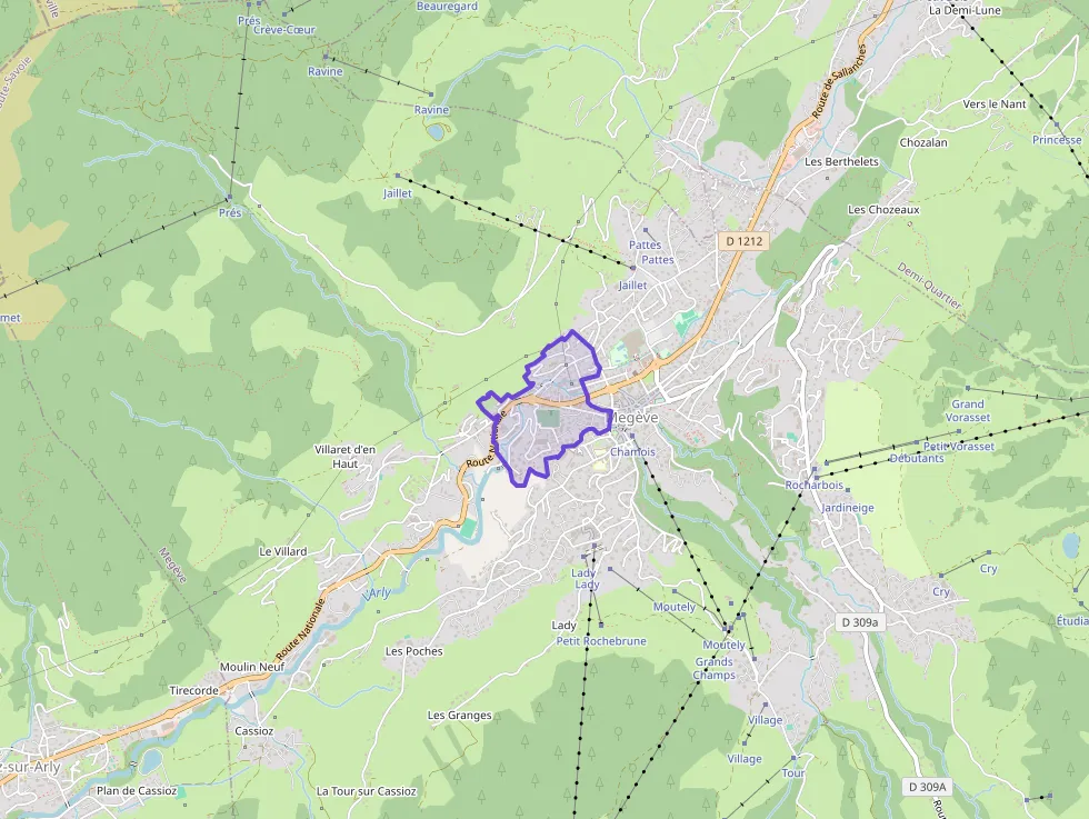 Appartement 78 m² quatre pièces à vendre à Megève