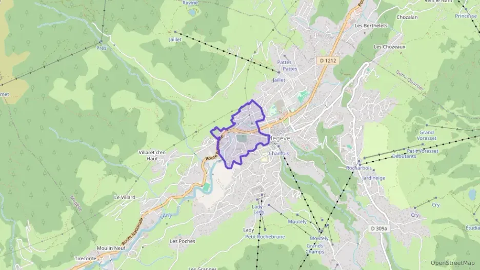 Appartement 70 m² trois pièces à vendre à Megève