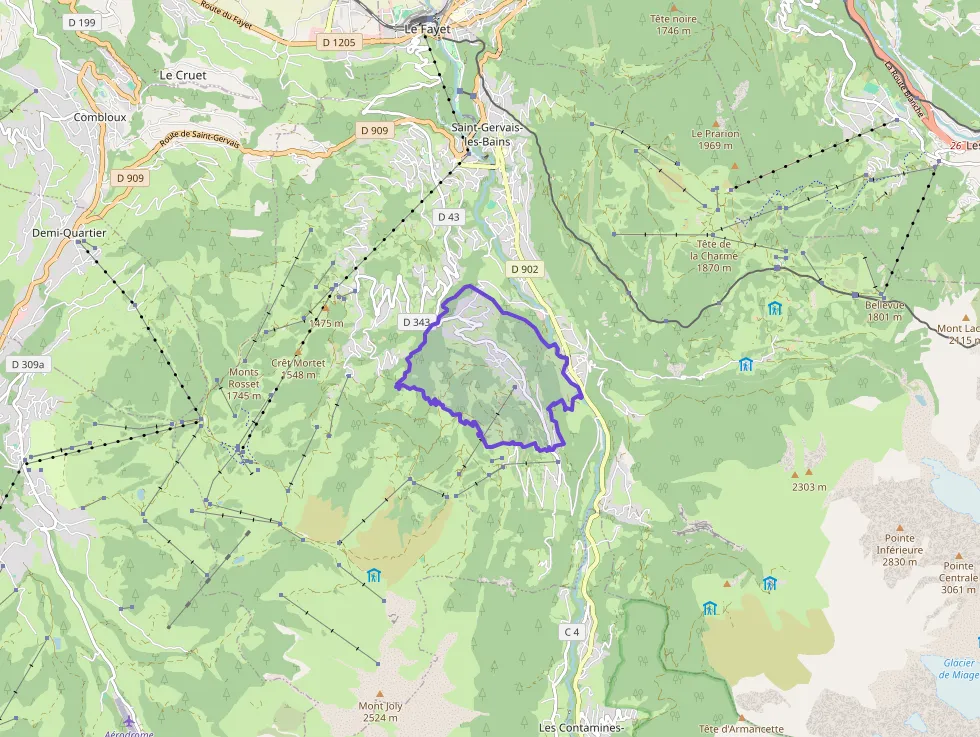 Appartement 27 m² une piece à vendre à Saint-Gervais-les-Bains