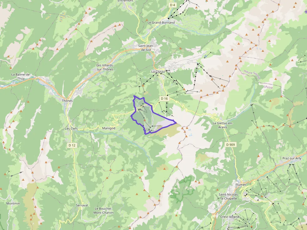 Appartement 37 m² deux pieces à vendre à Manigod