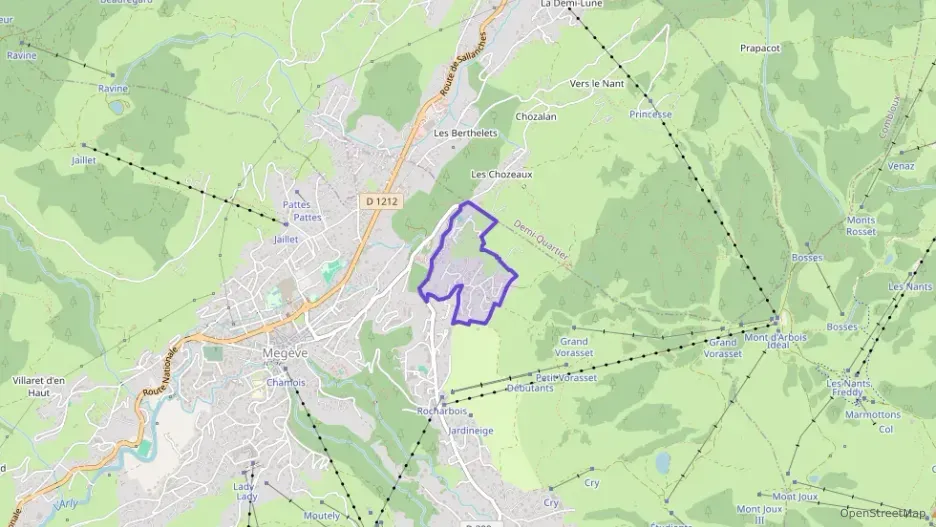 Appartement 53 m² quatre pièces à vendre à Megève