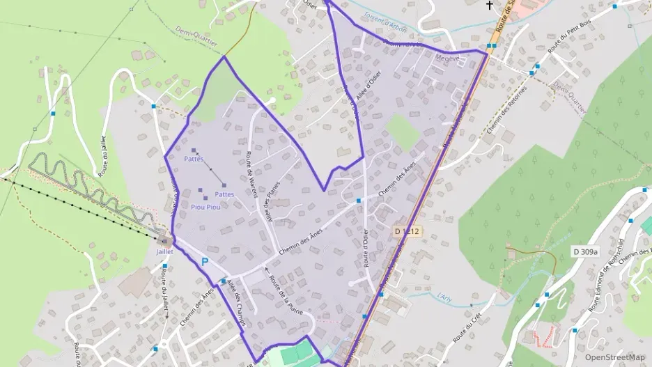 Appartement 73 m² trois pièces à vendre à Megève