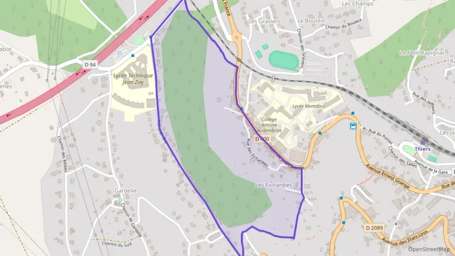 Appartement 37 m² deux pieces à vendre à Thiers Appartement 37 m² deux pieces à vendre à Thiers