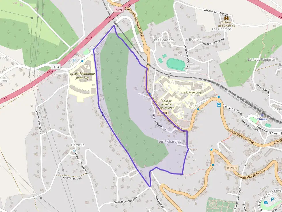 Appartement 37 m² deux pieces à vendre à Thiers