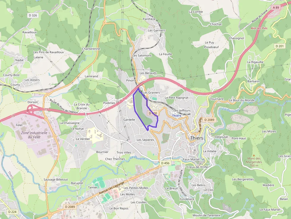 Appartement 37 m² deux pieces à vendre à Thiers