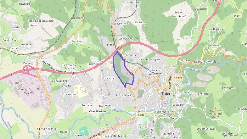 Appartement 37 m² deux pieces à vendre à Thiers Appartement 37 m² deux pieces à vendre à Thiers