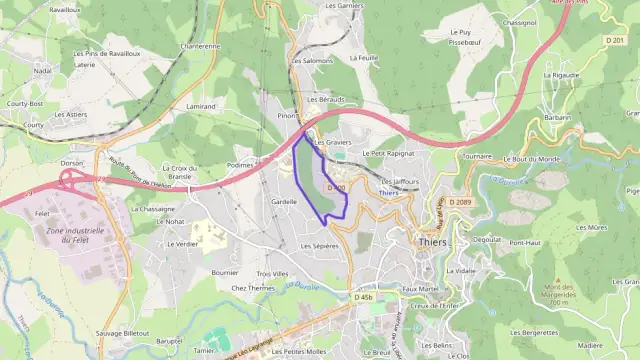 Appartement 37 m² deux pieces à vendre à Thiers