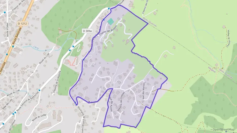 Appartement 77 m² trois pièces à vendre à Megève