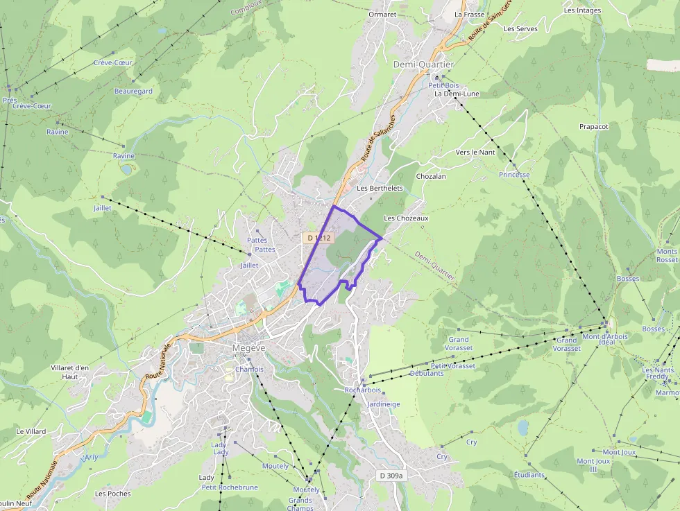 Appartement 63 m² une piece à vendre à Megève Appartement 63 m² une piece à vendre à Megève