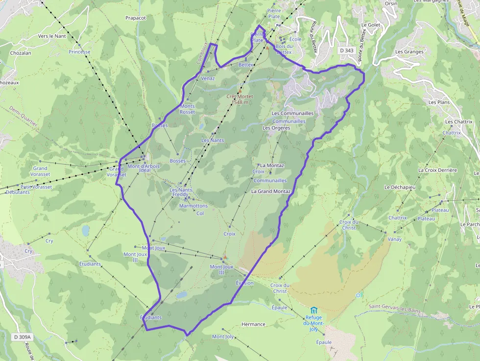 Appartement 43 m² trois pièces à vendre à Saint-Gervais-les-Bains Appartement 43 m² trois pièces à vendre à Saint-Gervais-les-Bains