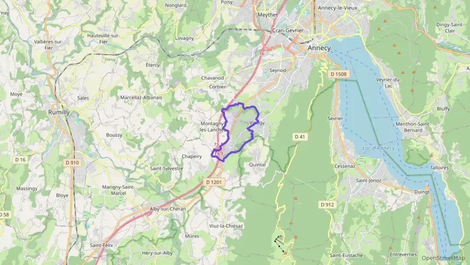 Appartement 49 m² deux pieces à vendre à Annecy