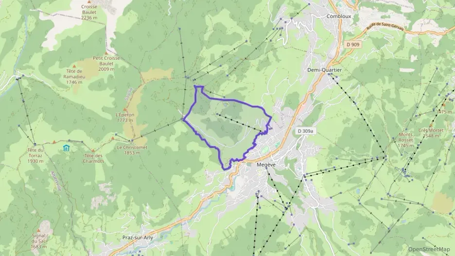 Appartement 35 m² une piece à vendre à Megève Appartement 35 m² une piece à vendre à Megève