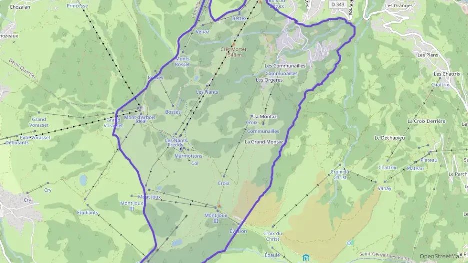 Appartement 39 m² trois pièces à vendre à Saint-Gervais-les-Bains
