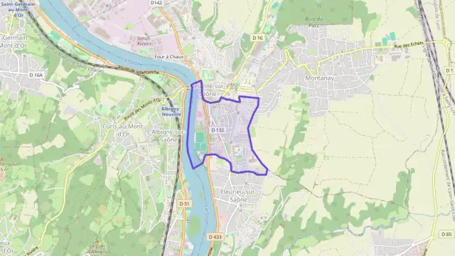 Appartement 83 m² quatre pièces à vendre à Neuville-sur-Saône