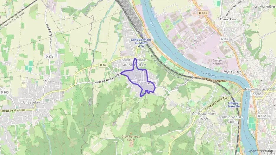 Appartement 59 m² trois pièces à vendre à Saint-Germain-au-Mont-d`Or