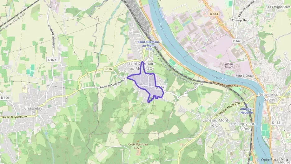 Appartement 100 m² quatre pièces à vendre à Saint-Germain-au-Mont-d`Or