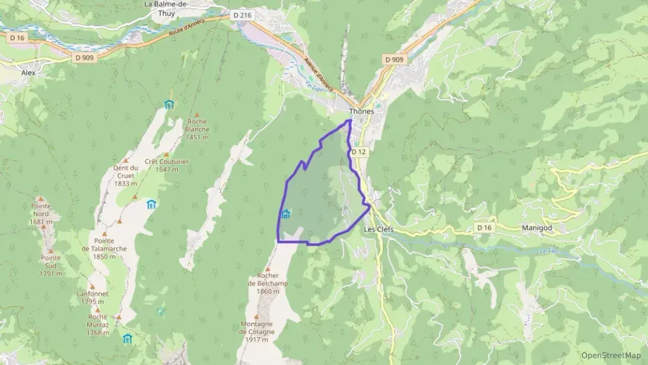 Appartement 44 m² deux pieces à vendre à Thônes Appartement 44 m² deux pieces à vendre à Thônes