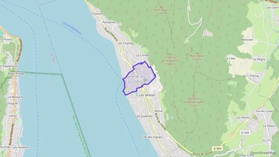 Appartement 106 m² trois pièces à vendre à Veyrier-du-Lac