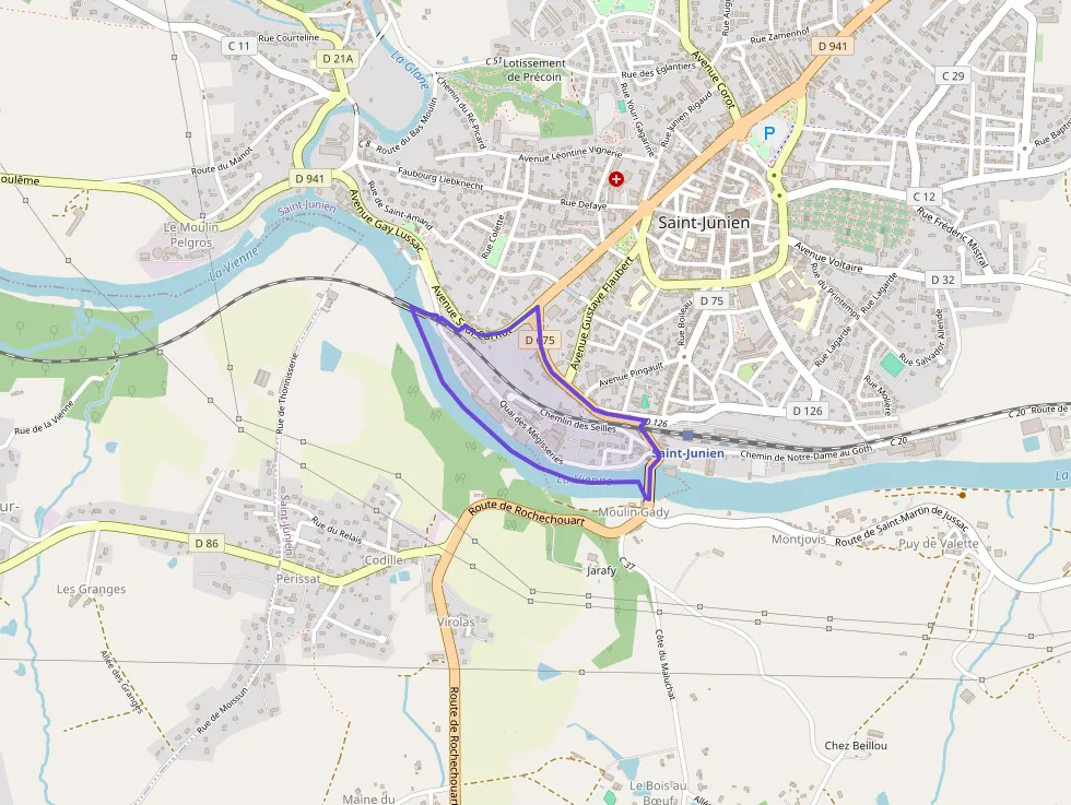 Appartement 80 m² quatre pièces à vendre à Saint-Junien