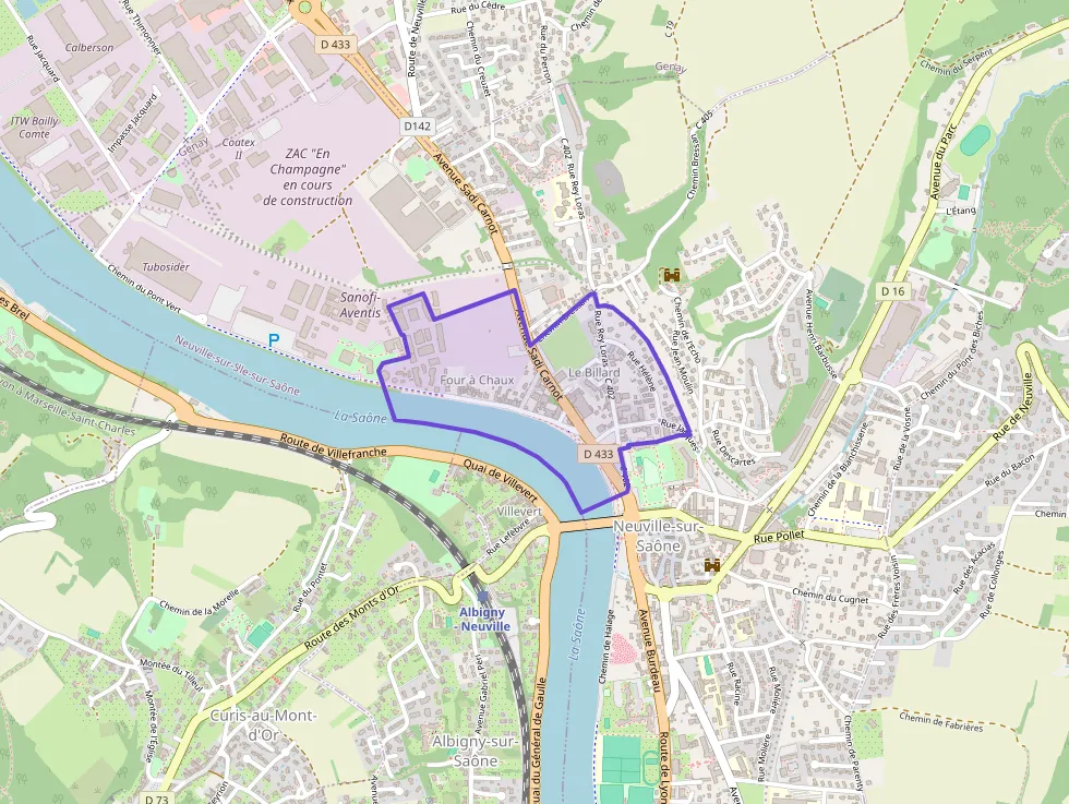 Appartement 70 m² trois pièces à vendre à Neuville-sur-Saône