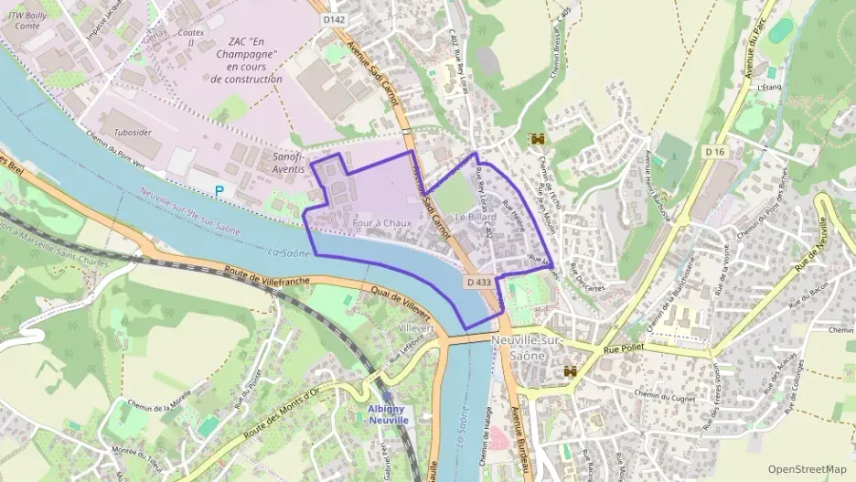 Appartement 70 m² trois pièces à vendre à Neuville-sur-Saône