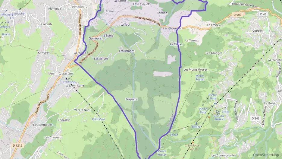 Appartement 45 m² trois pièces à vendre à Combloux Appartement 45 m² trois pièces à vendre à Combloux