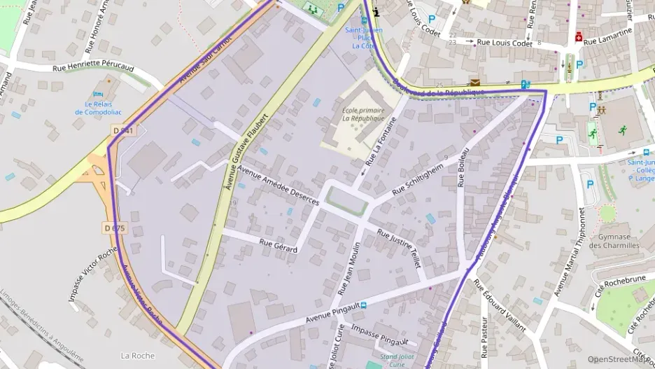 Appartement 55 m² trois pièces à vendre à Saint-Junien