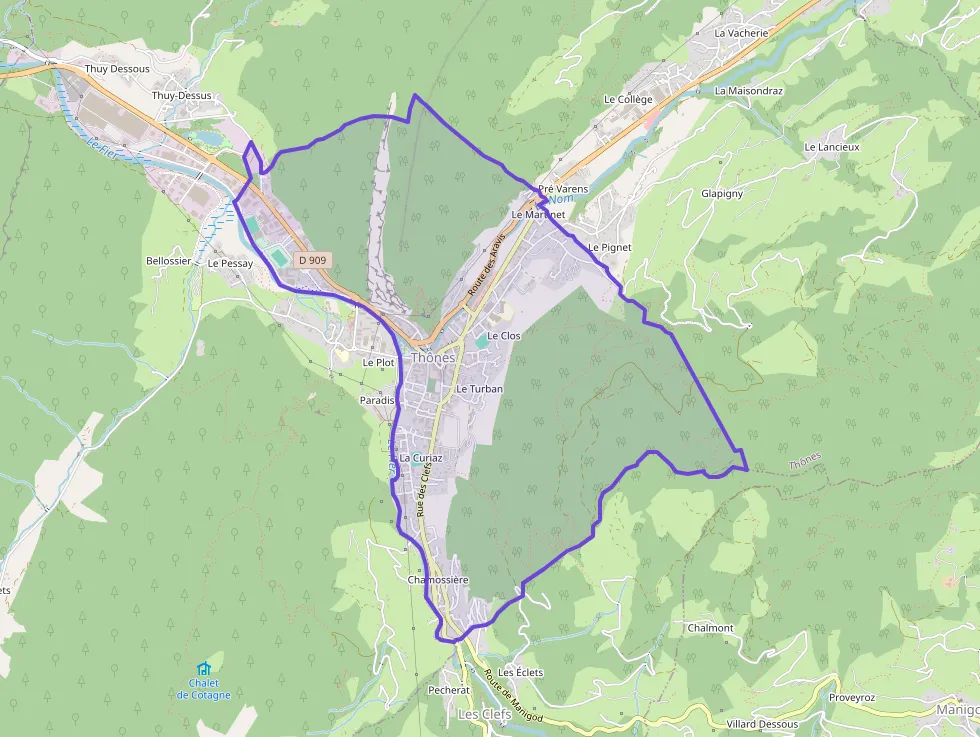 Appartement 70 m² trois pièces à vendre à Thônes