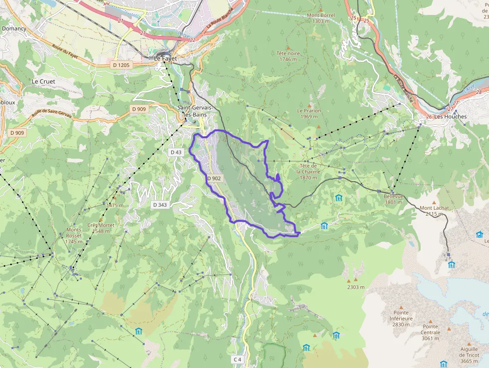 Appartement 63 m² quatre pièces à vendre à Saint-Gervais-les-Bains