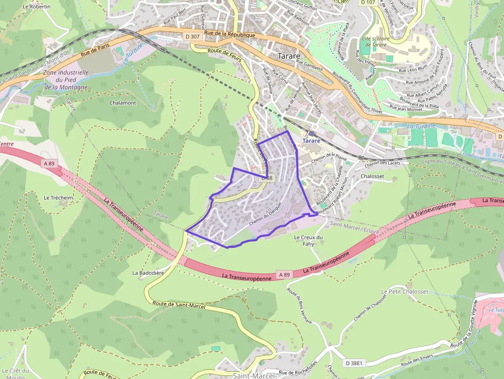 Appartement 68 m² trois pièces à vendre à Tarare