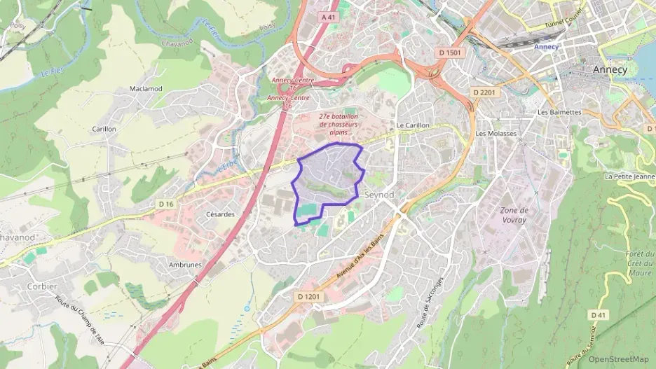 Appartement 83 m² quatre pièces à vendre à Annecy