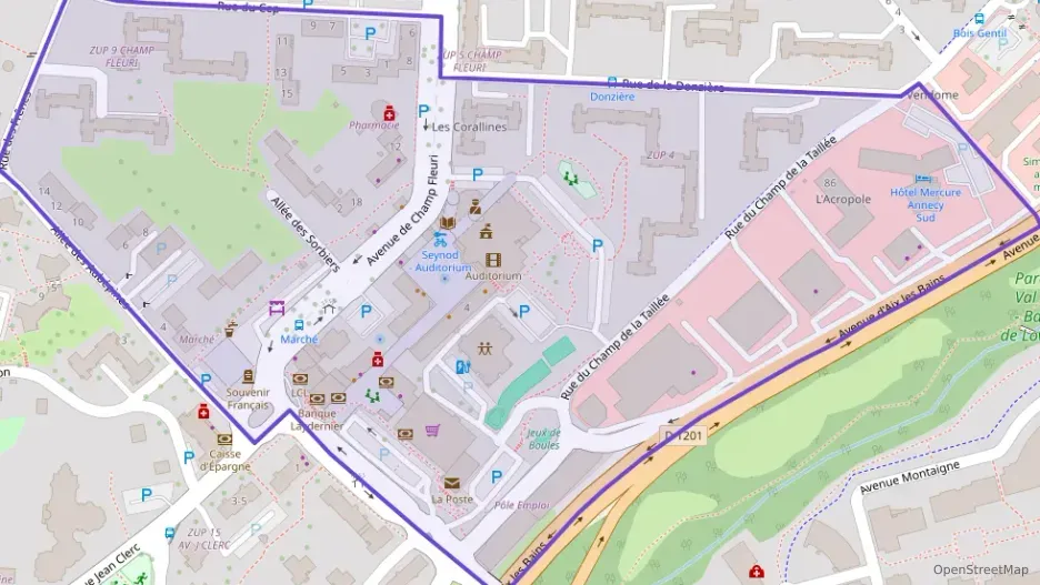 Appartement 36 m² deux pieces à vendre à Annecy