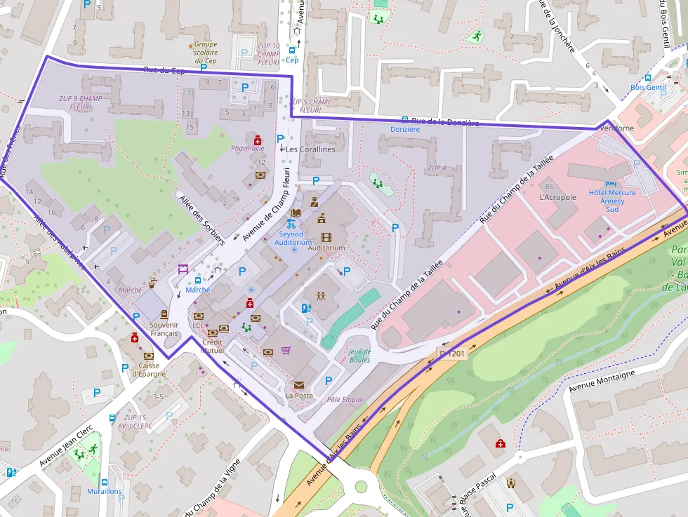 Appartement 27 m² une piece à vendre à Annecy