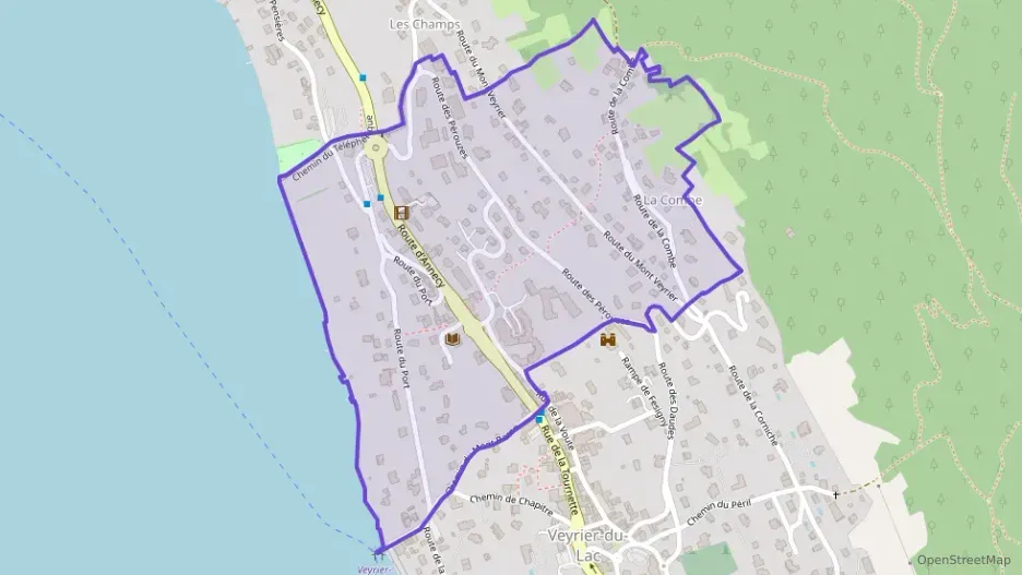 Appartement 45 m² deux pieces à vendre à Veyrier-du-Lac