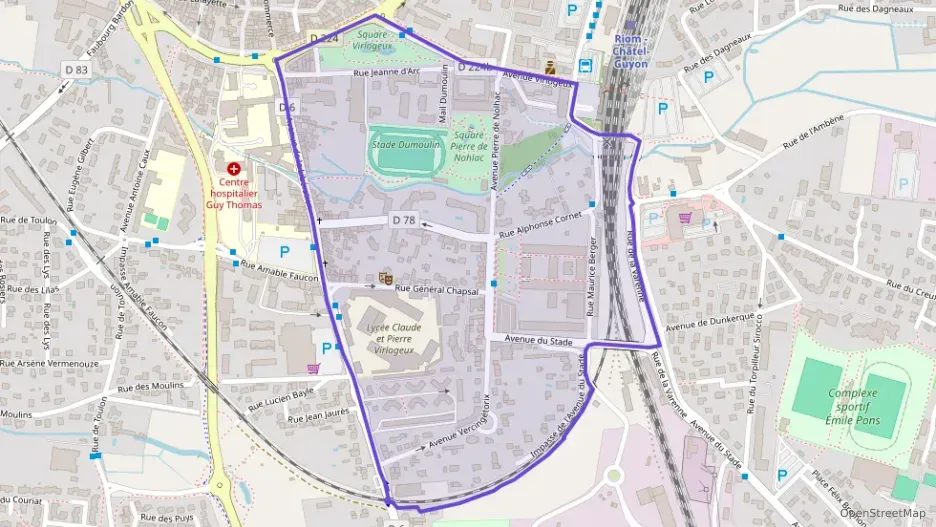 Appartement 72 m² trois pièces à vendre à Riom