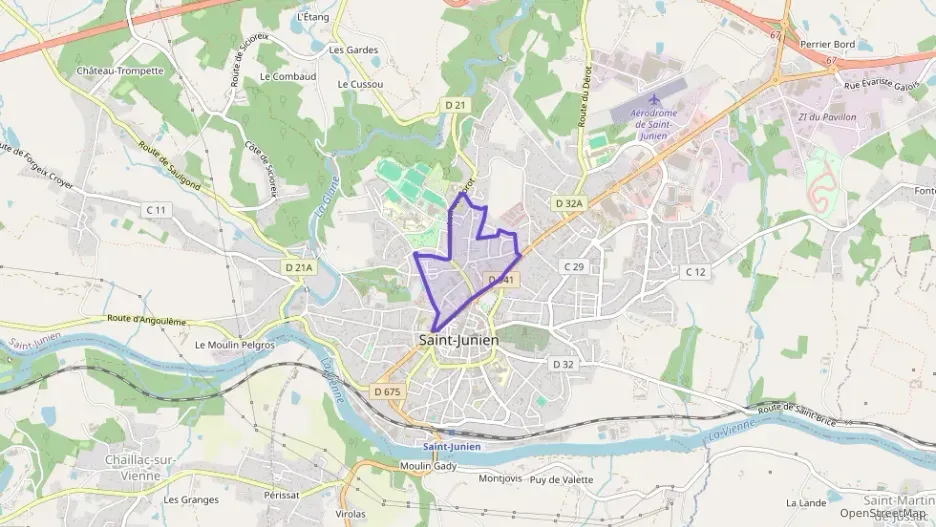 Appartement 55 m² deux pieces à vendre à Saint-Junien