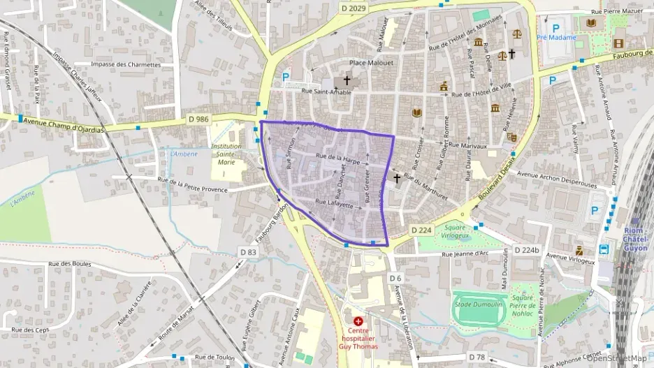 Appartement 63 m² trois pièces à vendre à Riom