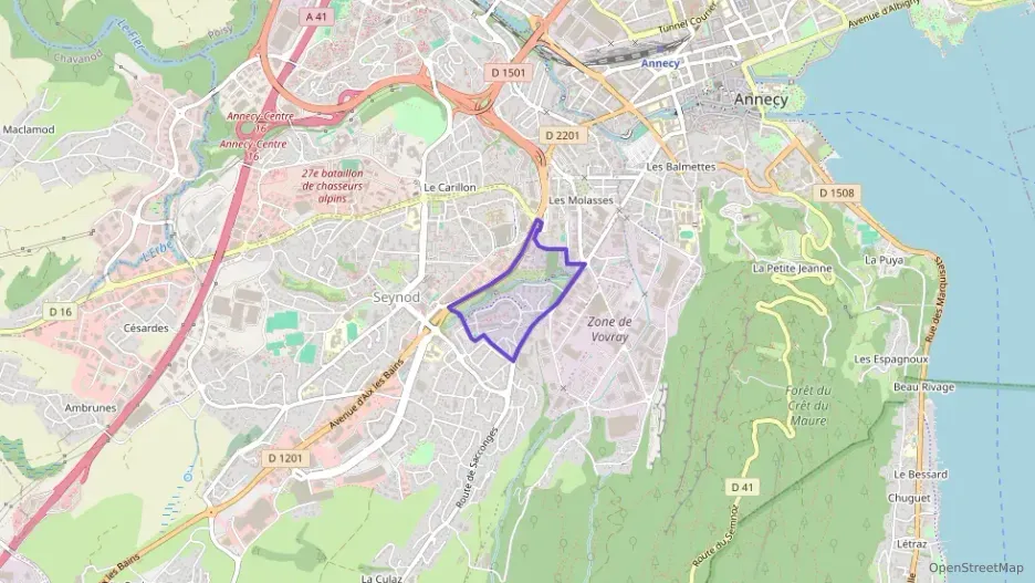 Appartement 60 m² deux pieces à vendre à Annecy