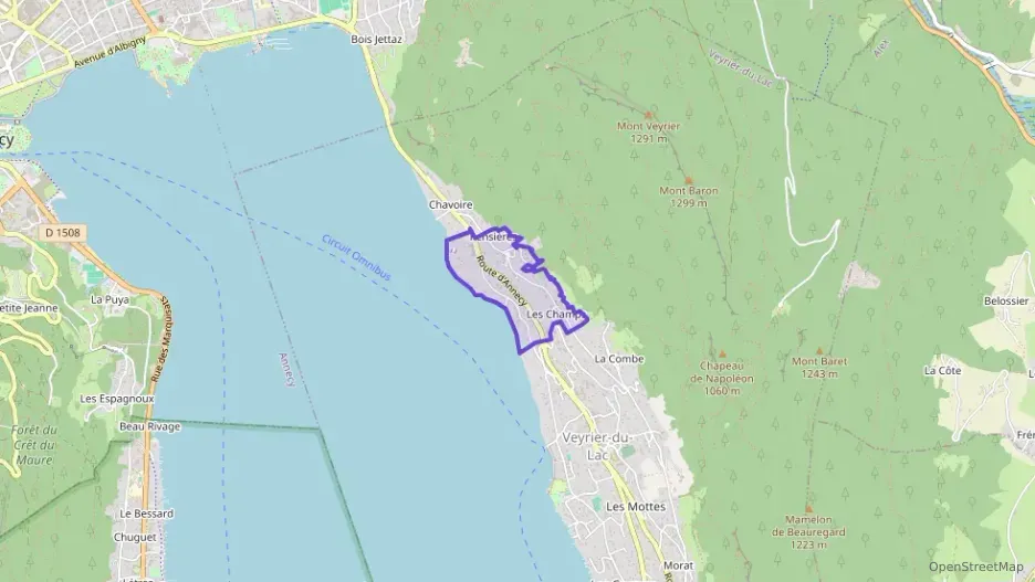 Appartement 88 m² quatre pièces à vendre à Veyrier-du-Lac