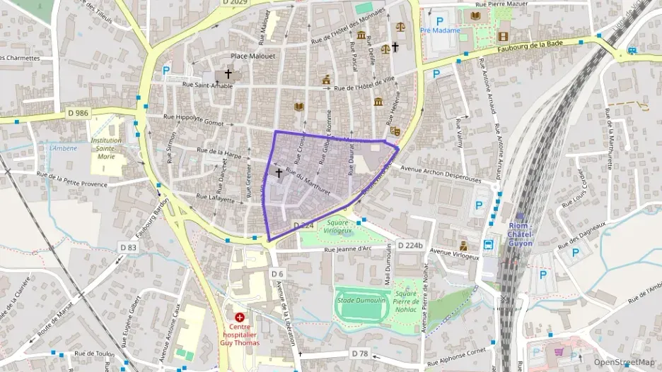 Appartement 72 m² deux pieces à vendre à Riom